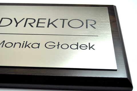 Elegancka tabliczka na drzwi, ścianę 20 x 15 cm Elegancka tabliczka na drzwi, ścianę 20 x 15 cm