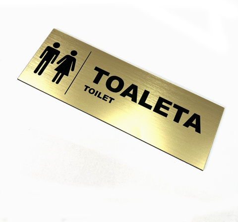 Tabliczka toaleta damska i męska Tabliczka toaleta damska i męska