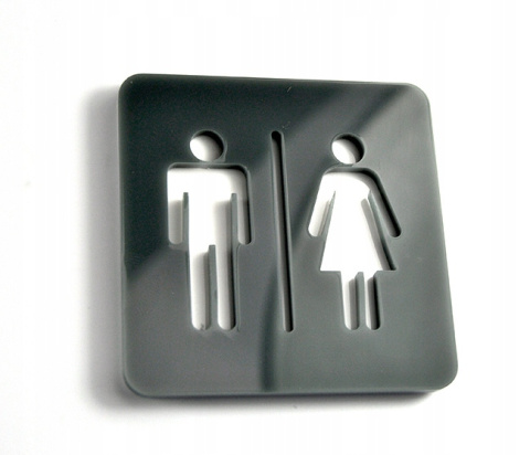 Tabliczka, Znak, TOALETA, WC, Piktogram Tabliczka, Znak, TOALETA, WC, Piktogram