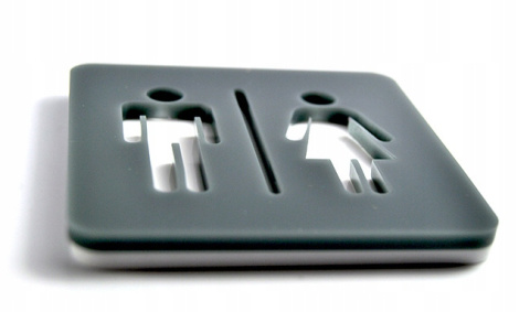 Tabliczka, Znak, TOALETA, WC, Piktogram Tabliczka, Znak, TOALETA, WC, Piktogram