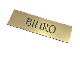 Tabliczka na drzwi BIURO
