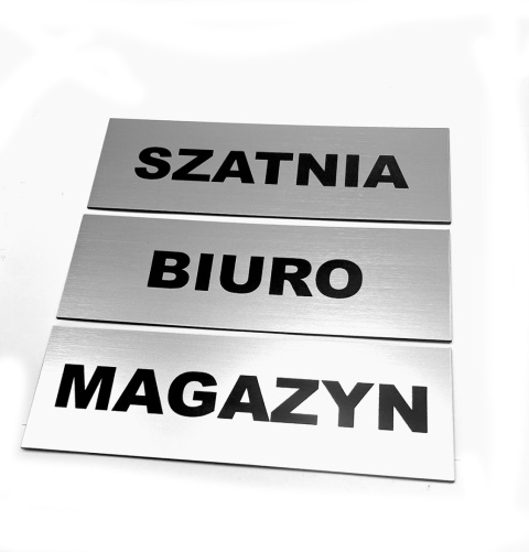Tabliczka na drzwi, DOWOLNA TREŚĆ, NAPIS GRAWEROWANY Tabliczka na drzwi, DOWOLNA TREŚĆ, NAPIS GRAWEROWANY