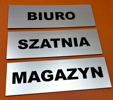 Tabliczka na drzwi, DOWOLNA TREŚĆ, NAPIS GRAWEROWANY Tabliczka na drzwi, DOWOLNA TREŚĆ, NAPIS GRAWEROWANY