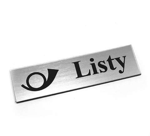 Tabliczka na skrzynke na listy ! Tabliczka na skrzynke na listy !