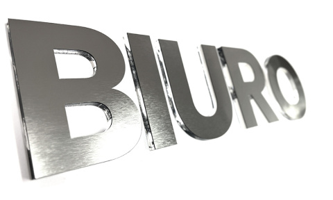 GOTOWY NAPIS BIURO, EFEKT 3 D GOTOWY NAPIS BIURO, EFEKT 3 D