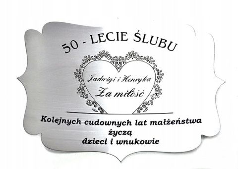 Naklejka grawerowana - Na butelkę na prezent Naklejka grawerowana - Na butelkę na prezent