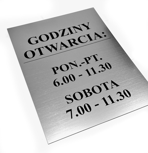 Szyld grawerowany, tablica informacyjna! Szyld grawerowany, tablica informacyjna!
