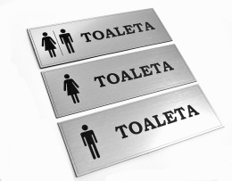 TOALETA , WC, TABLICZKA KOMPLET 3 SZT !