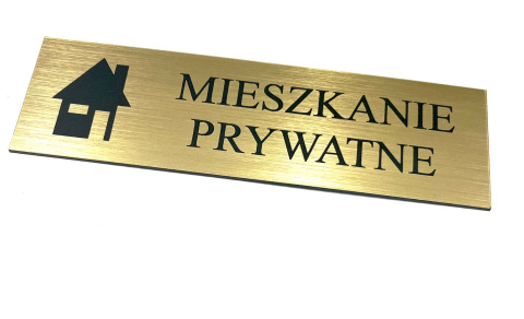 Tabliczka na drzwi - dowolna treść Tabliczka na drzwi - dowolna treść