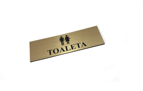 Tabliczka toaleta damska i męska Tabliczka toaleta damska i męska