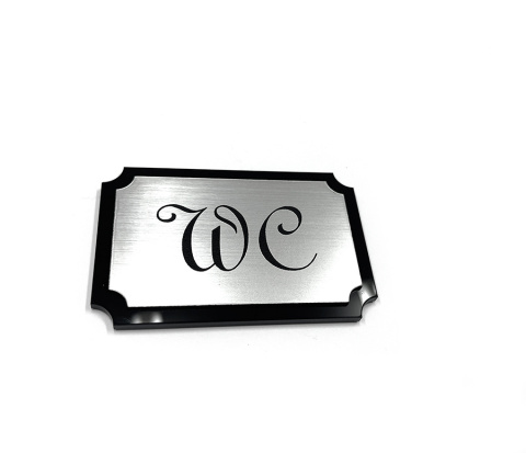WC - elegancka tabliczka WC - elegancka tabliczka