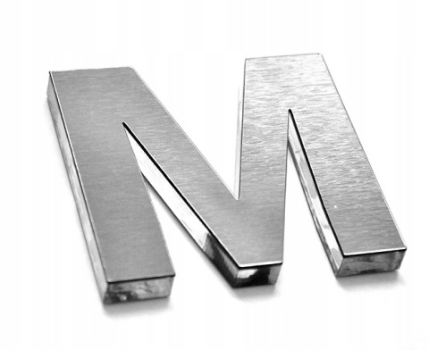 LITERA Z PLEXI O WYSOKOŚCI 10 cm LITERA Z PLEXI O WYSOKOŚCI 10 cm