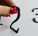 Numerek na drzwi, cyfra 3 lub inna - czarny mat 12 cm !