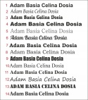 Tabliczka DOWOLNA TREŚĆ