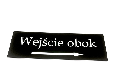 Tabliczka kierunkowa Tabliczka kierunkowa