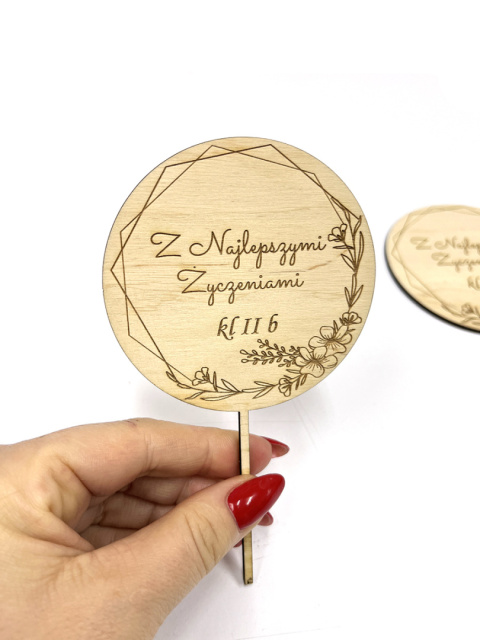 Tabliczka okolicznościwa - drewniana z życzeniami Tabliczka okolicznościwa - drewniana z życzeniami