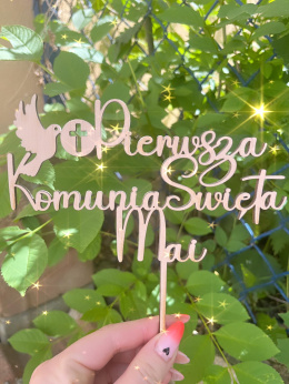 Toper na tort - Komunia Święta