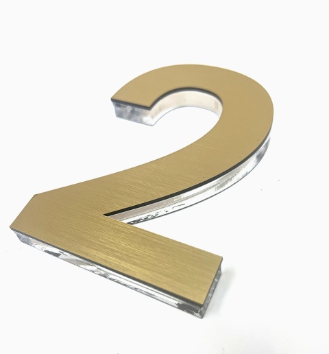 Numerek na drzwi- dowolna cyfra lub litera 3 D - 10 cm!