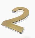 Numerek na drzwi- dowolna cyfra lub litera 3 D, 6 cm!