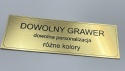Tabliczka grawerowana - dowolne napisy 15 x 5 cm